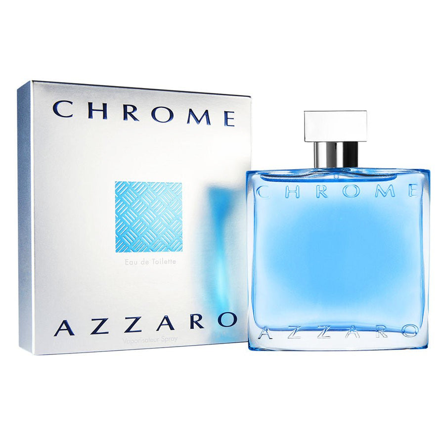 Azzaro Chrome Men Perfume 3.4oz 100ml EAU DE TOILETTE SPRAY  