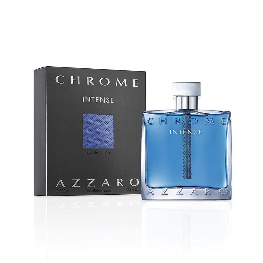 Azzaro Chrome Intense Men Perfume 3.4oz 100ml EAU DE TOILETTE SPRAY  