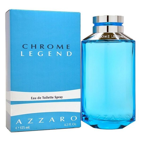 Azzaro Chrome Legend Men Perfume 4.2oz 125ml EAU DE TOILETTE SPRAY  