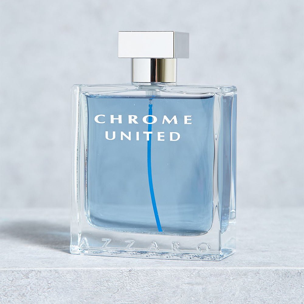 Azzaro Chrome United Men Perfume 3.4oz 100ml EAU DE TOILETTE SPRAY 