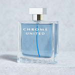 Azzaro Chrome United Men Perfume 3.4oz 100ml EAU DE TOILETTE SPRAY 