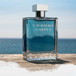 Azzaro Chrome United Men Perfume 3.4oz 100ml EAU DE TOILETTE SPRAY 
