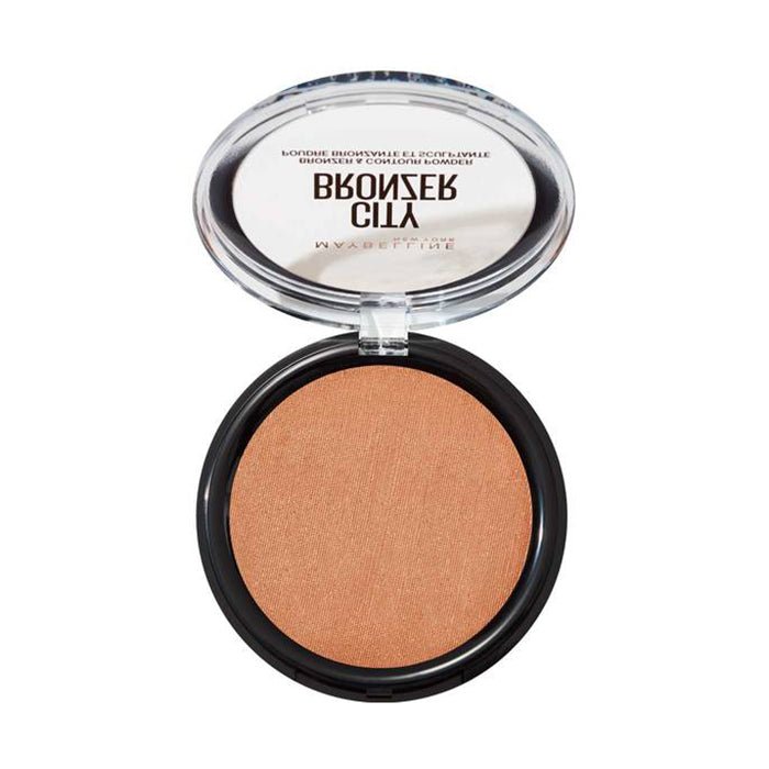 Maybelline City Bronzer and Contour Powder 8g, Cocoa Butter, Soft, Natural Finish #color_300 Deep Cool