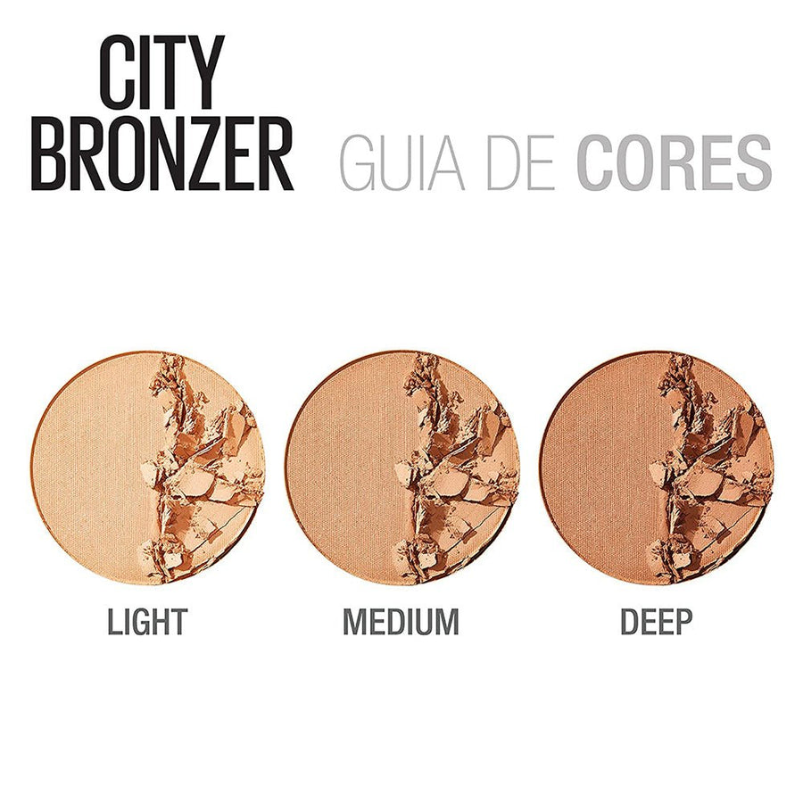 Maybelline City Bronzer and Contour Powder 8g, Cocoa Butter, Soft, Natural Finish