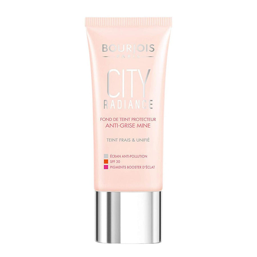 City Radiance Foundation Anti Grise Mine SPF 30 Long-Wearing 1.0oz 30ml #color_01 Rose Ivory