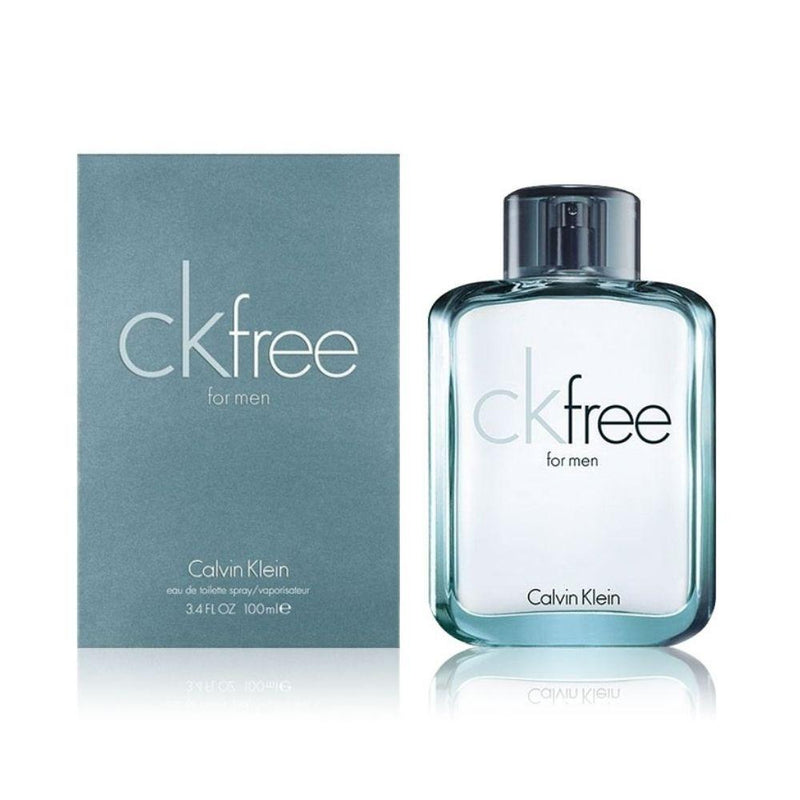 Calvin Klein Free EDT Men Perfume 3.4oz 100ml EAU DE TOILETTE SPRAY
