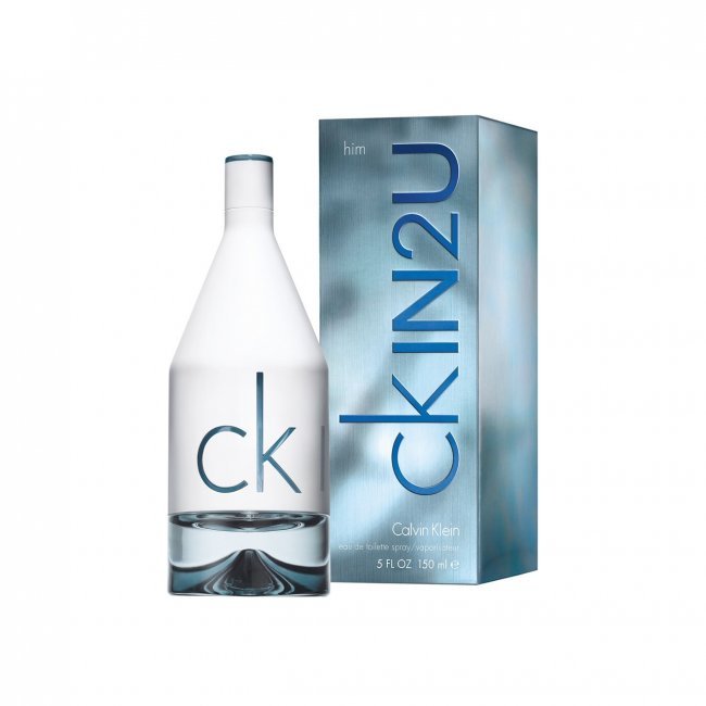 Calvin Klein CK In2u Men Perfume 5.0oz 150ml EAU DE TOILETTE SPRAY  