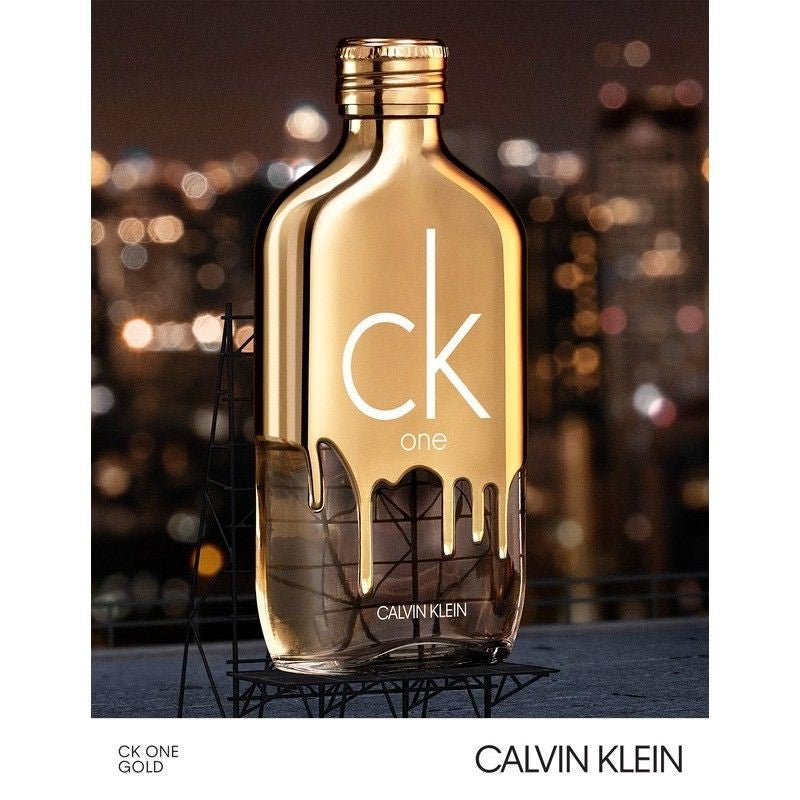 Calvin Klein CK One Gold (Unisex) Perfume 6.8oz 200ml EAU DE PARFUM SPRAY  