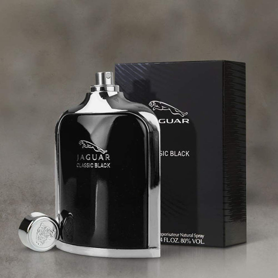 Jaguar Classic Black Men Perfume 3.4oz 100ml EAU DE TOILETTE SPRAY  