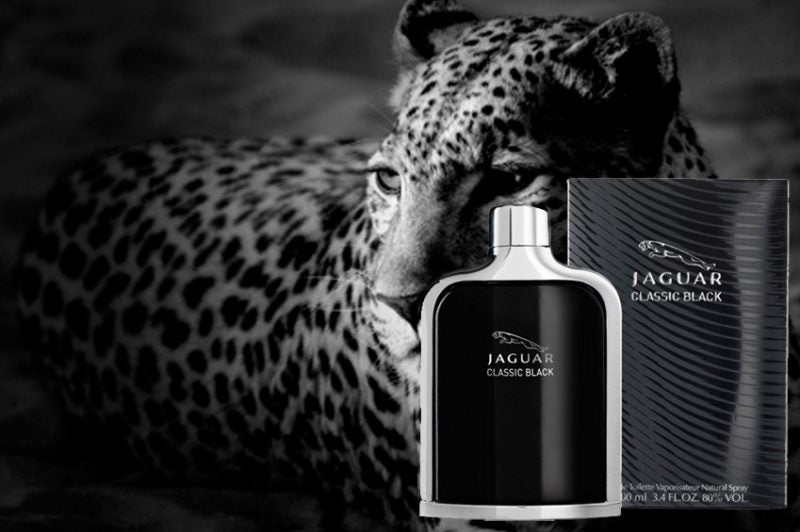 Jaguar Classic Black Men Perfume 3.4oz 100ml EAU DE TOILETTE SPRAY  