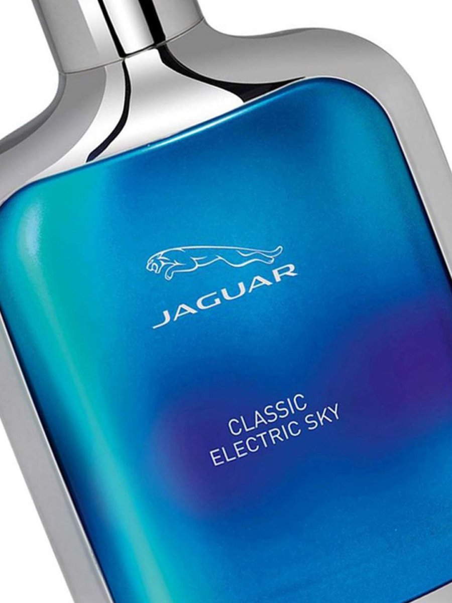 Jaguar Classic Electric Sky Men Perfume 3.4oz 100ml EAU DE TOILETTE SPRAY  