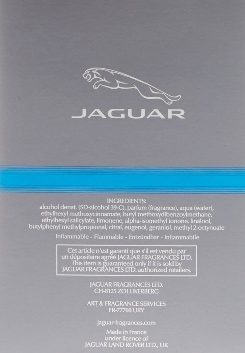 Jaguar Classic Motion Men Perfume 3.4oz 100ml EAU DE TOILETTE SPRAY  