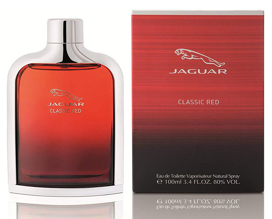 Jaguar Classic Red Men Perfume 3.4oz 100ml EAU DE TOILETTE SPRAY  