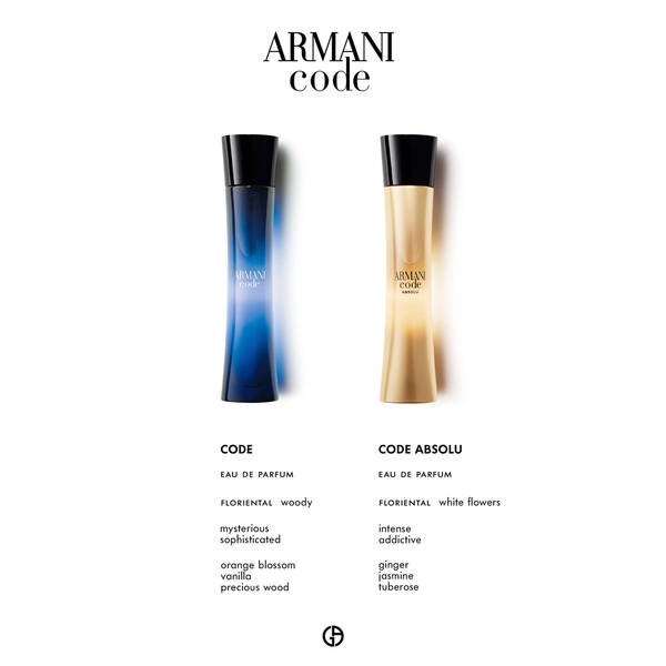 Giorgio Armani Code Absolu Women Perfume 2.5oz 75ml EAU DE PARFUM SPRAY  