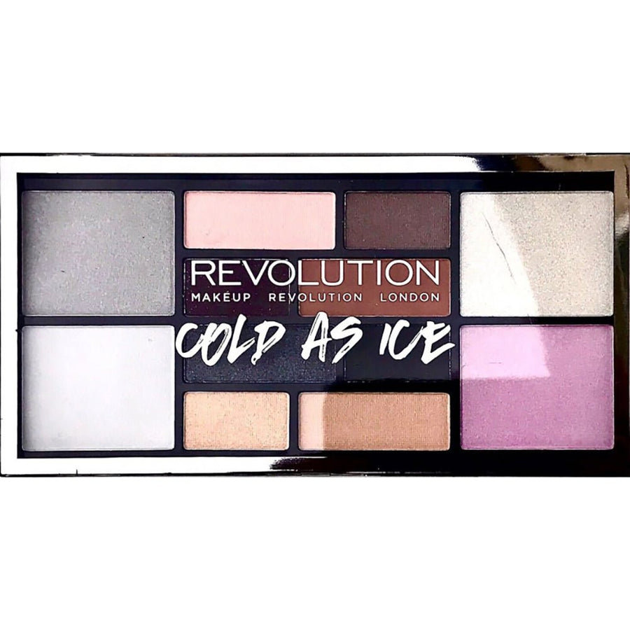 Revolution Cold As Ice Eyeshadow Palette 0.28oz 8.0g, Vegan