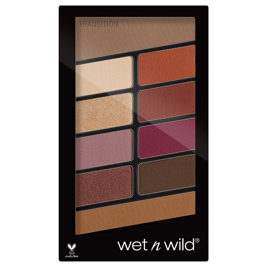 Wet n wild coloricon Eyeshadow Palette 10g, Vegan Formula in Matte, Satin, Shimmer, and Metallic #color_E758 Rose in the Air