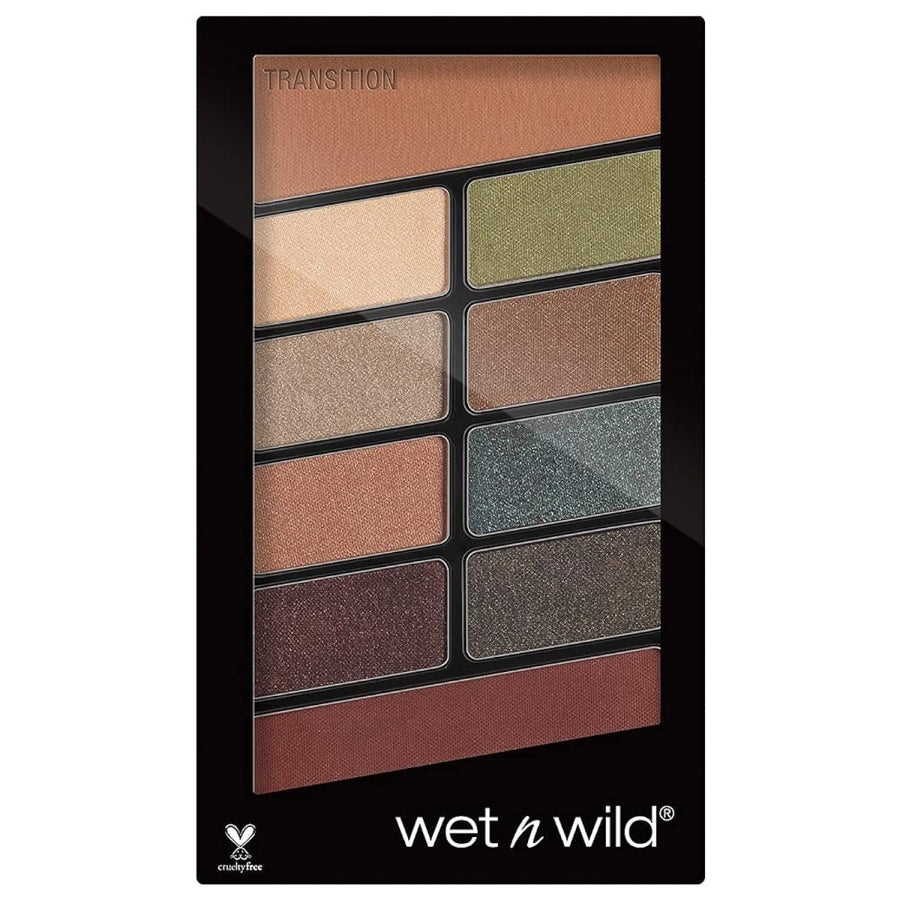 Wet n wild coloricon Eyeshadow Palette 10g, Vegan Formula in Matte, Satin, Shimmer, and Metallic #color_E759 Comfort Zone