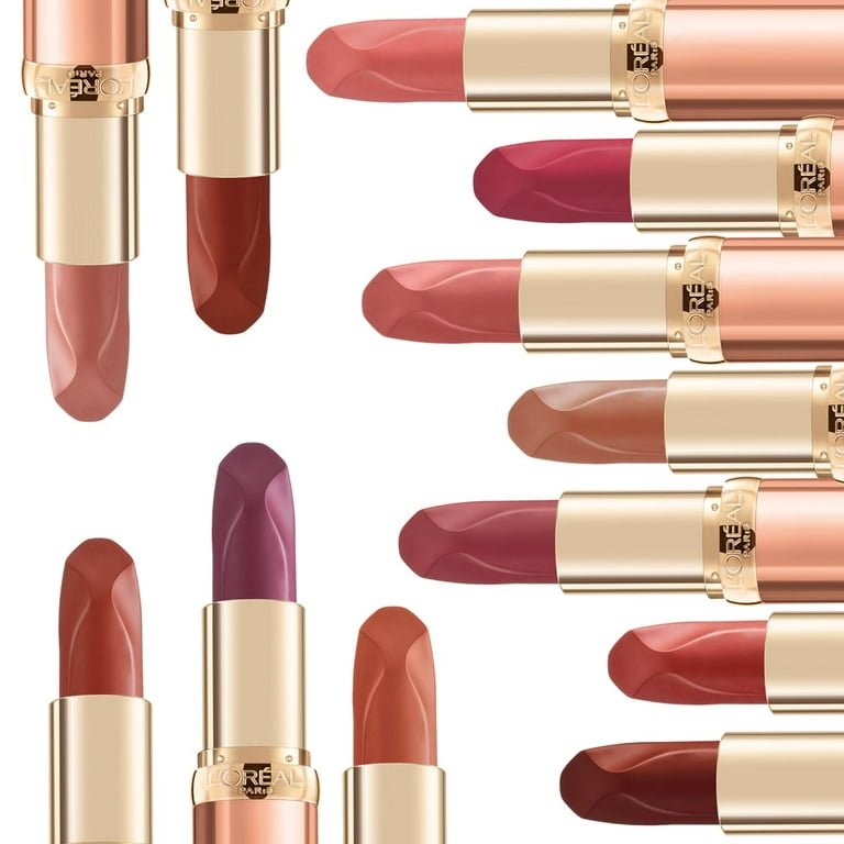 L'Oreal Color Riche Satin Lipstick 3g Smudge-Proof, Omega 3, Vitamin E, Nourishing Formula