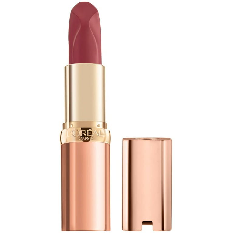 L'Oreal Color Riche Satin Lipstick 3g Smudge-Proof, Omega 3, Vitamin E, Nourishing Formula #color_177 Nu Authentique