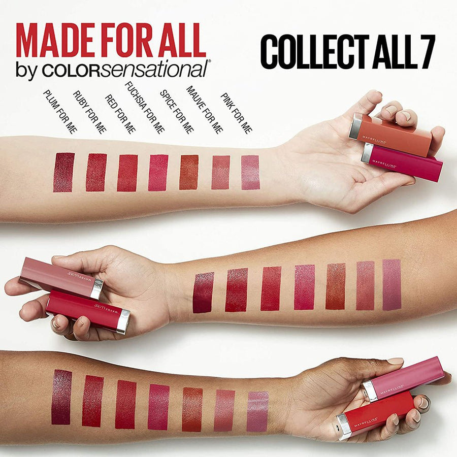 Maybelline Color Sensational Lipstick 4.2g, Creamy Lipstick, Long-Lasting