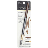 Revlon Colorstay Brow Pencil .35g, Angled Tip and Spoolie Brush, Sculpts Brows #color_210 Soft Brown