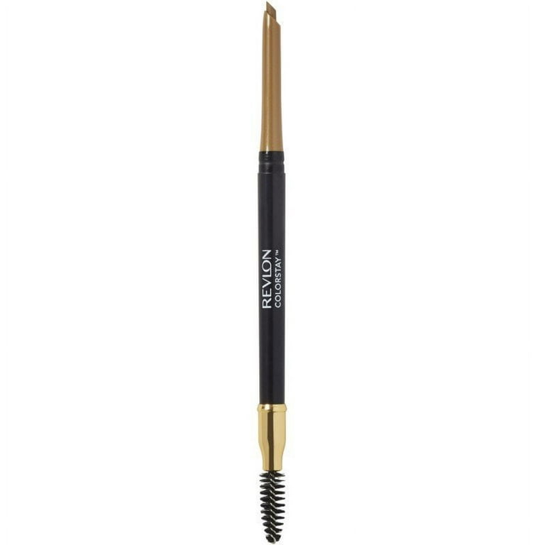 Revlon Colorstay Brow Pencil .35g, Angled Tip and Spoolie Brush, Sculpts Brows #color_205 Blonde
