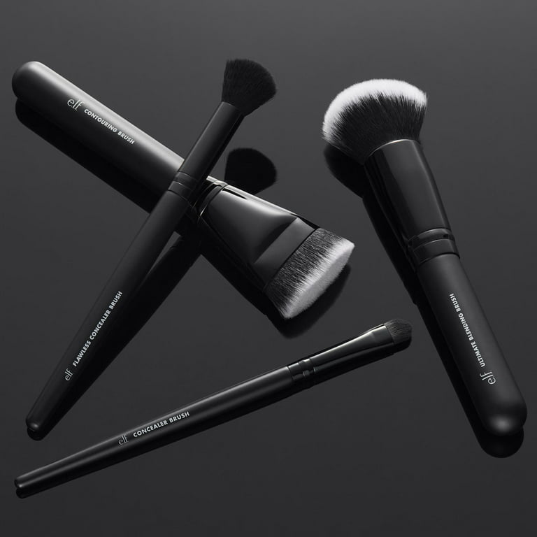 E.L.F Complexion Perfection Kit Brush 4Pcs Makeup Brush Set