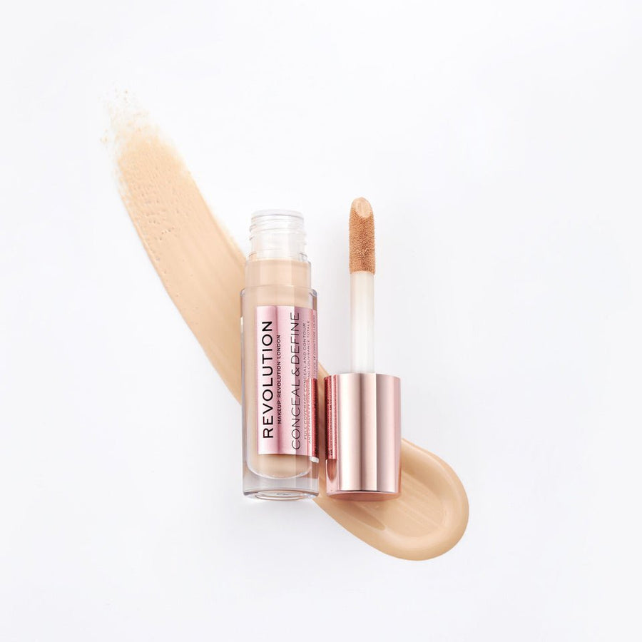 Revolution Conceal & Define 3.4ml, Full Coverage, Matte Finish Concealer #color_C2