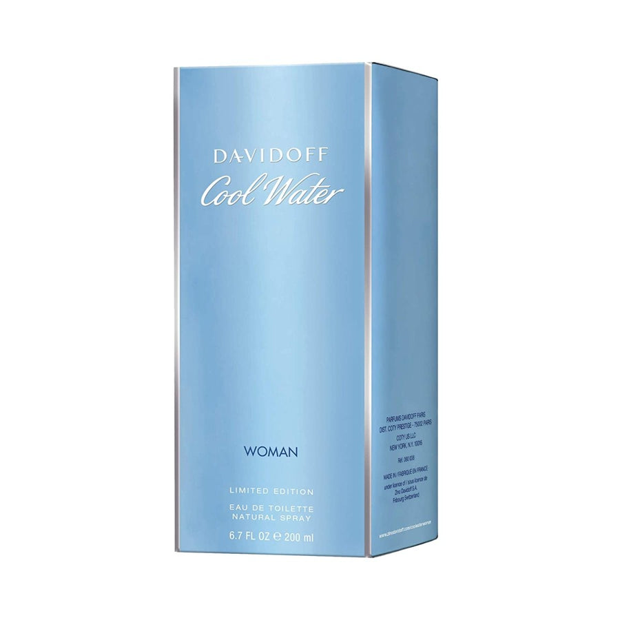 Davidoff Cool Water Women Perfume 3.4oz 100ml EAU DE TOILETTE SPRAY  