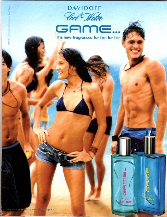 Davidoff Cool Water Game Women Perfume 3.4oz 100ml EAU DE TOILETTE SPRAY  