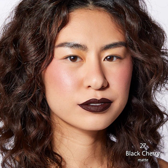 Sephora Cream Lip Stain Liquid Lipstick | Ramfa Beauty #color_27 Black Cherry