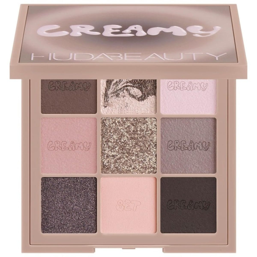 HUDA BEAUTY Creamy Obsessions Eyeshadow Palette | Ramfa Beauty #color_Greige