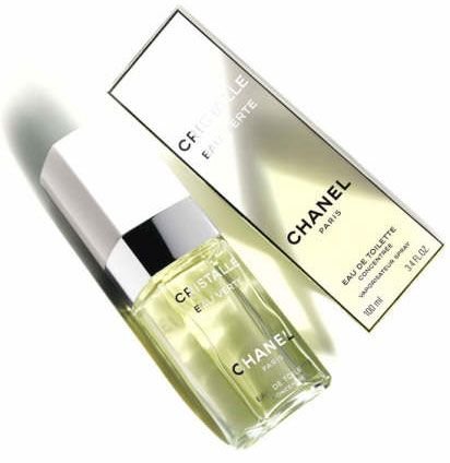 Chanel Cristalle Eau Verte Women Perfume 3.4oz 100ml EAU DE TOILETTE SPRAY  