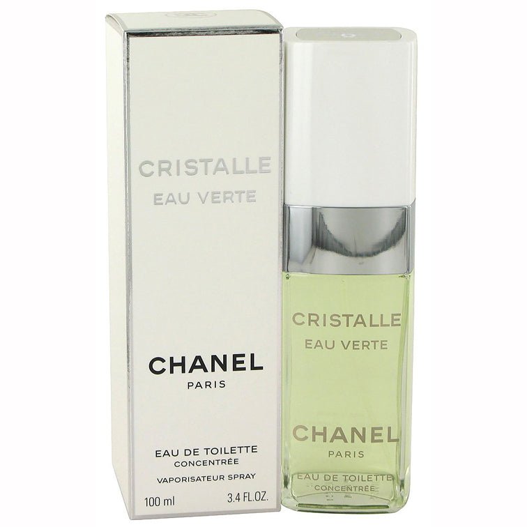 Chanel Cristalle Eau Verte Women Perfume 3.4oz 100ml EAU DE TOILETTE SPRAY  