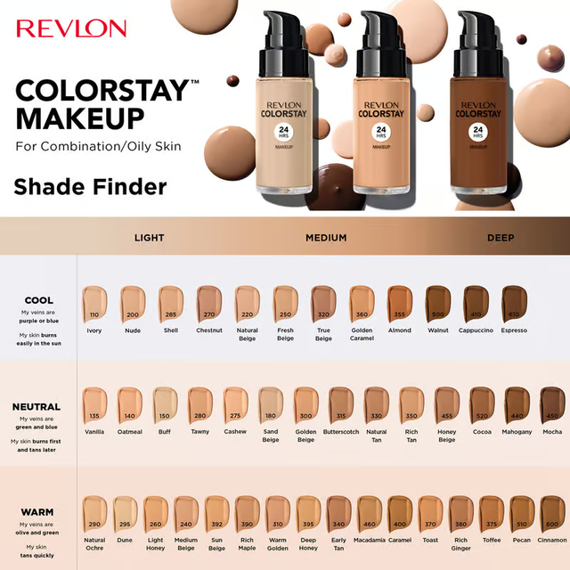 Revlon Colorstay Fond Base Combination Oily Skin | Ramfa Beauty