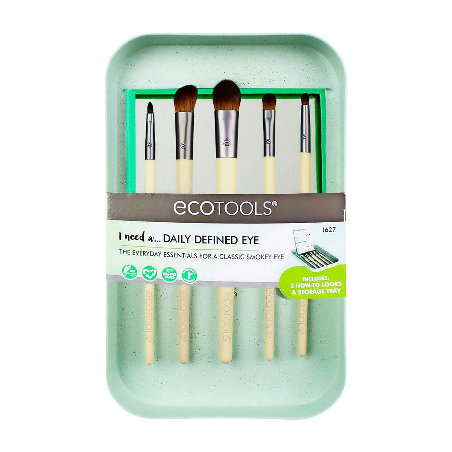 Ecotools Daily Defined Makeup Brush Set 5 Brushes Makeup Brush Set