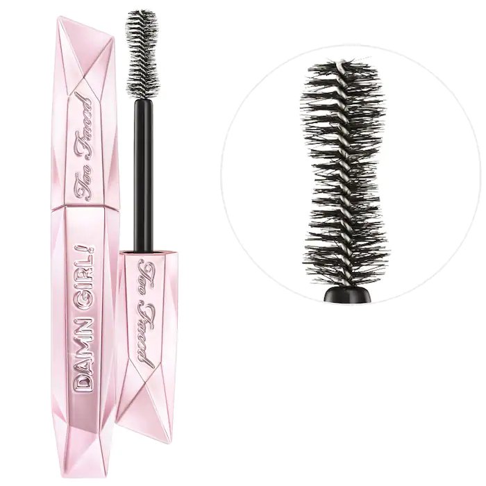 Too Faced Damn Girl! Mascara 6ml 13ml, Volumizes, Lifts and Curls