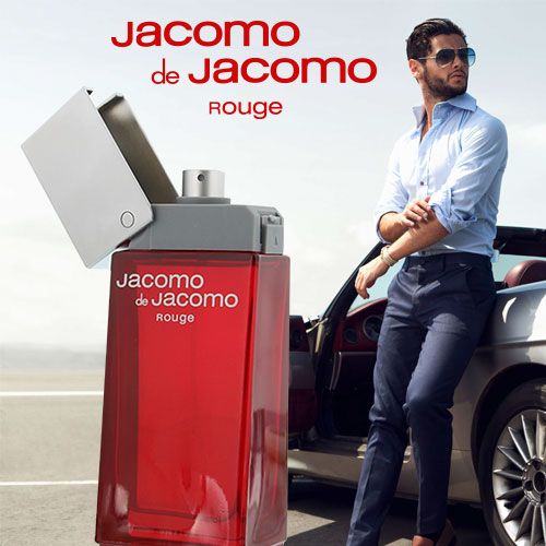 Jacomo De Jacomo Rouge Men Perfume 3.4oz 100ml EAU DE TOILETTE SPRAY  