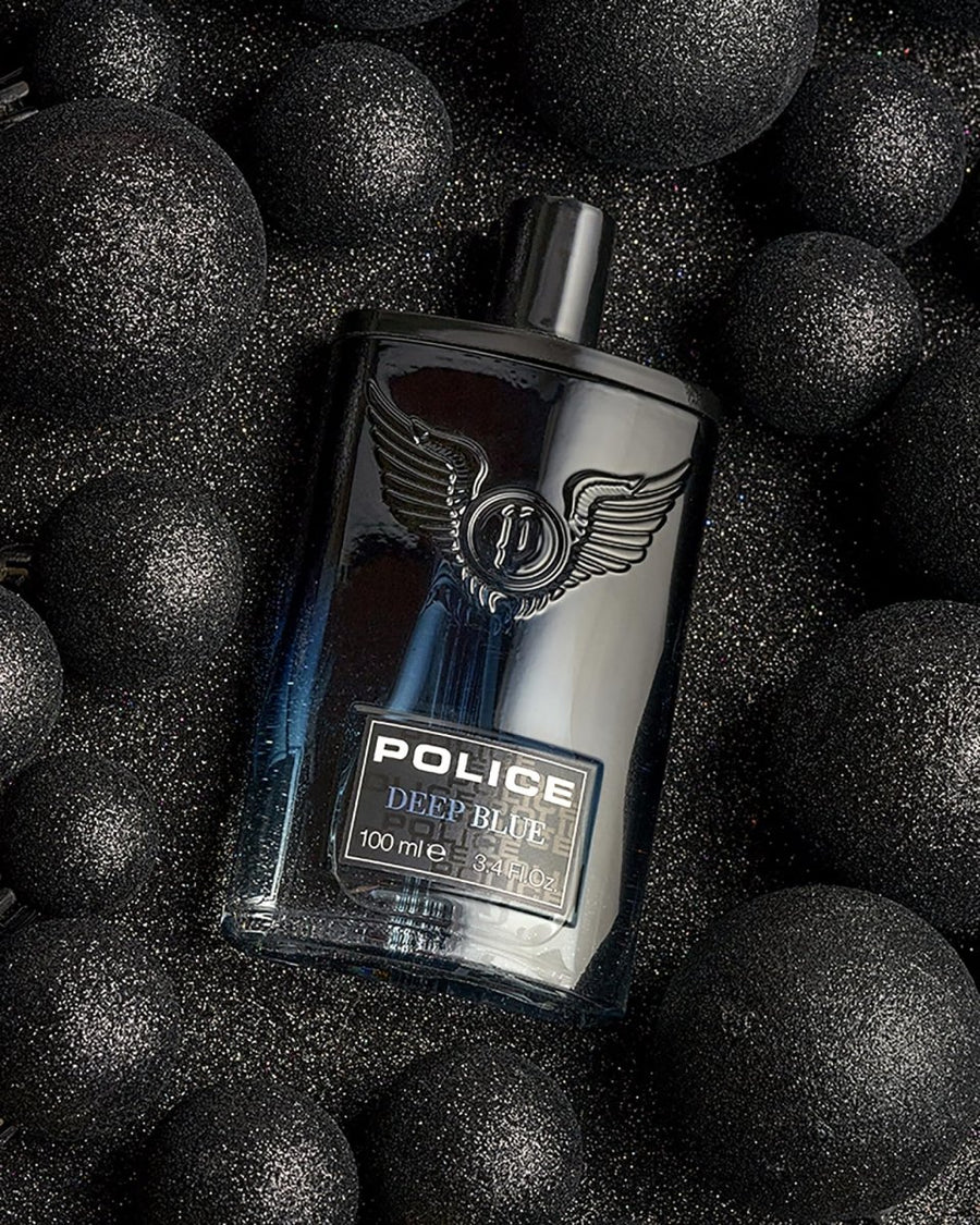 Police Deep Blue Men Perfume 3.4oz 100ml EAU DE TOILETTE SPRAY  