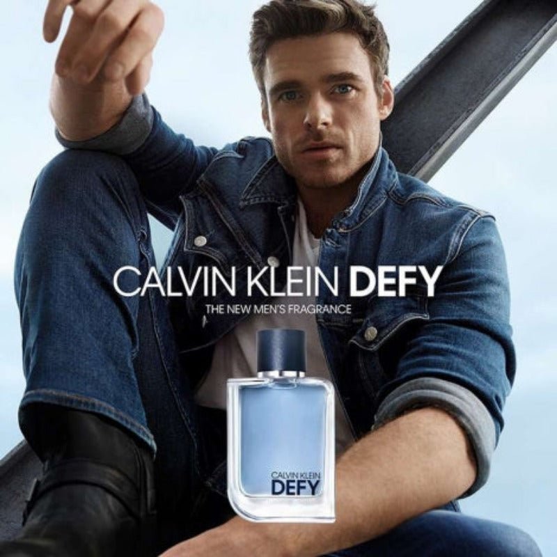 Calvin Klein Defy Men Perfume 3.4oz 100ml EAU DE TOILETTE SPRAY  