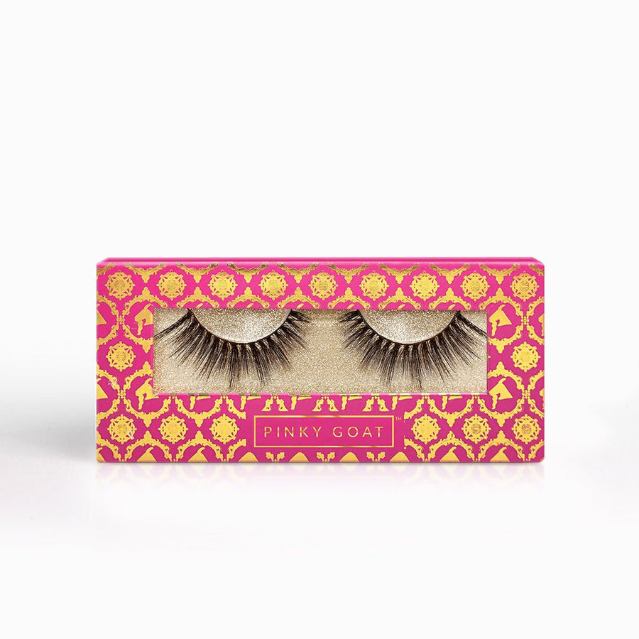 Pinky Goat Deluxe 3D Silk Collection False Eyelashes #color_Joury