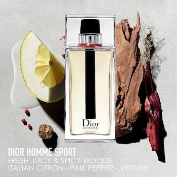 Christian Dior Dior Homme Sport Men Perfume 4.2oz 125 EAU DE TOILETTE SPRAY  