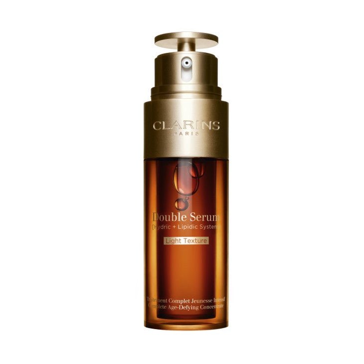 Clarins DOUBLE SERUM Complete Age Control Concentrate Skin Care 50ml Replenishes and Moisturizes