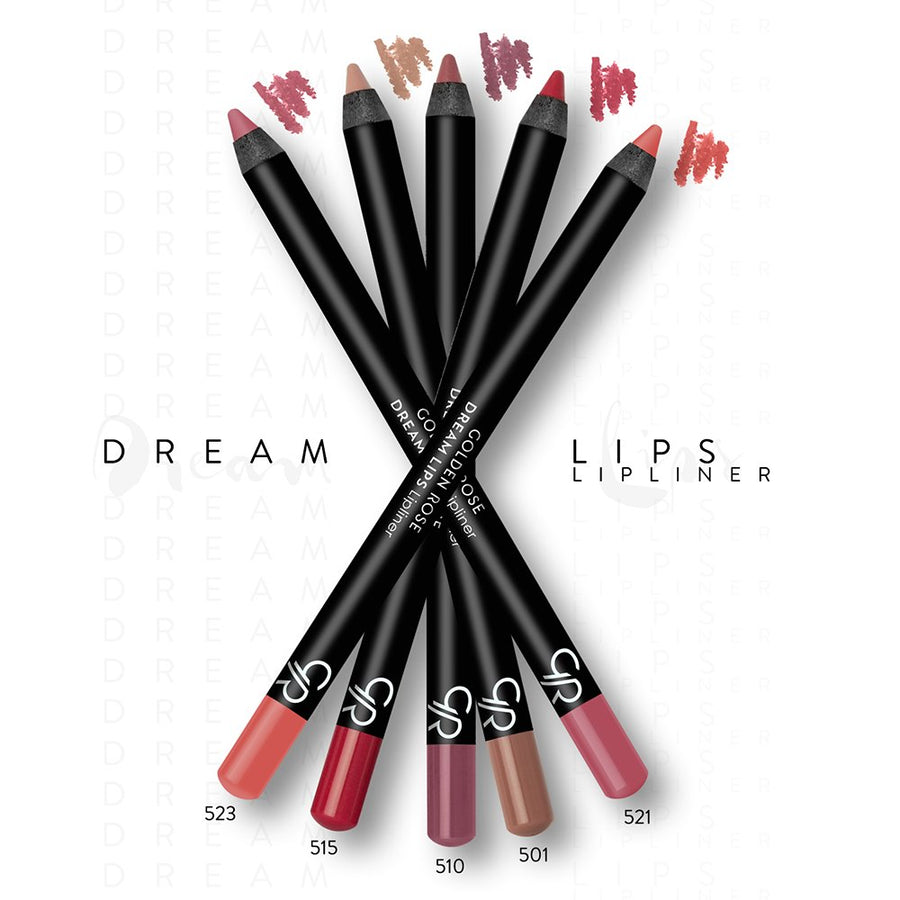 Golden Rose Dream Lips Lipliner High Quality Lipliners, Rich and Fashionable Colours