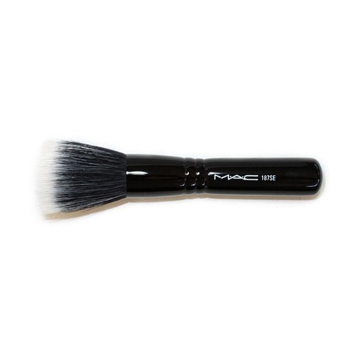 MAC Duo Fiber Brush 187SE Makeup Brushes, Application and Blending of Face Powder or Pigments