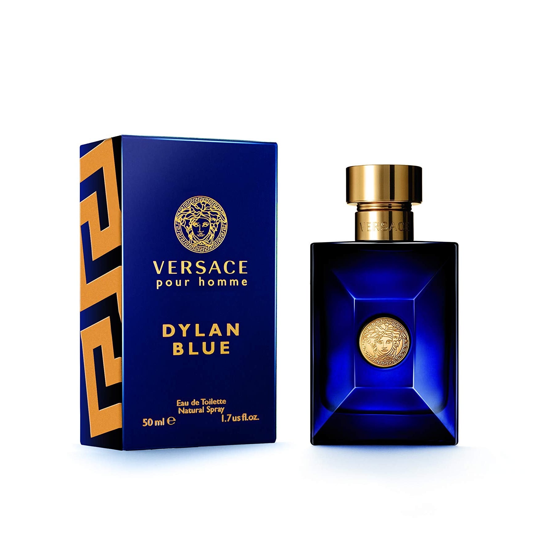 Versace Dylan Blue EDT Perfume Men 1.7oz 50ml EAU DE TOILETTE SPRAY