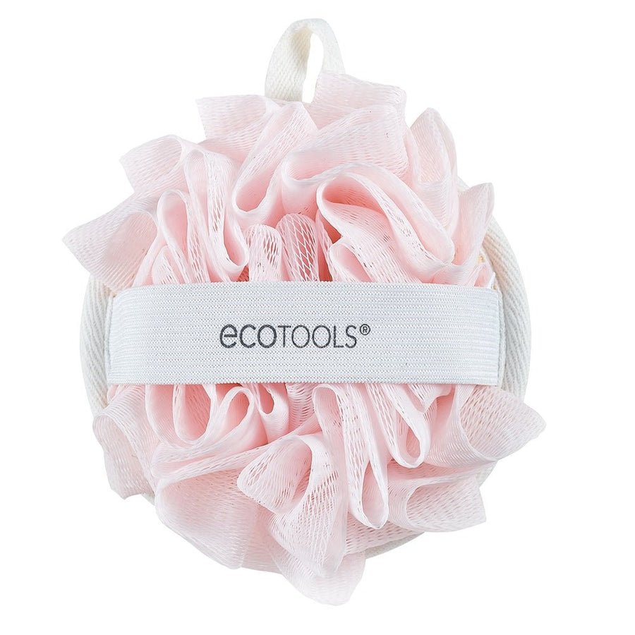 Ecotools Ecopouf Dual Cleansing Pad Skin Cleansing Brush Heads Tools Natural Loofah and Recycled Netting