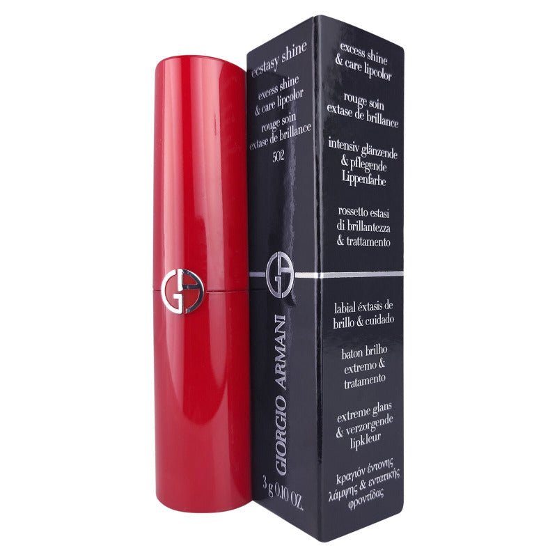 Giorgio Armani Ecstasy Shine Lipstick 8 Hours of Lasting Moisture #color_Plum 600