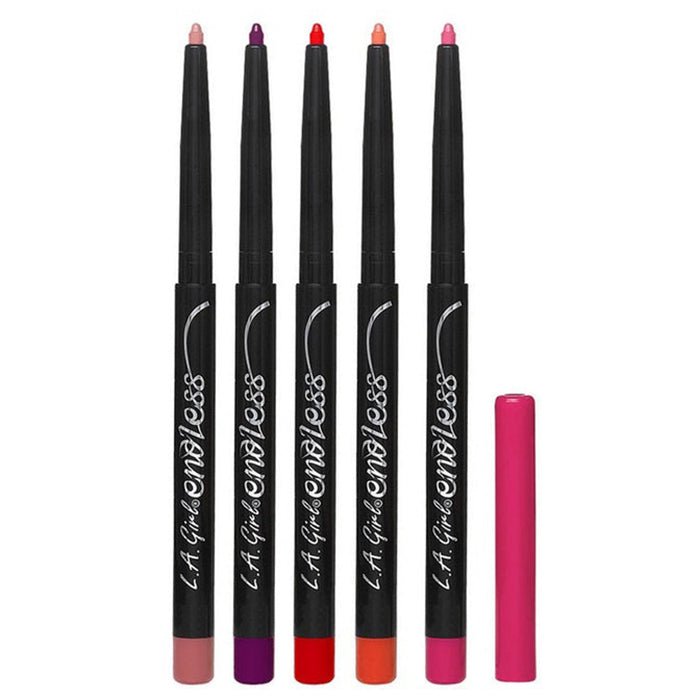 L.A. Girl Endless Auto Lipliner Semi - Permanent 0.28g, Waterproof and Smudgeproof