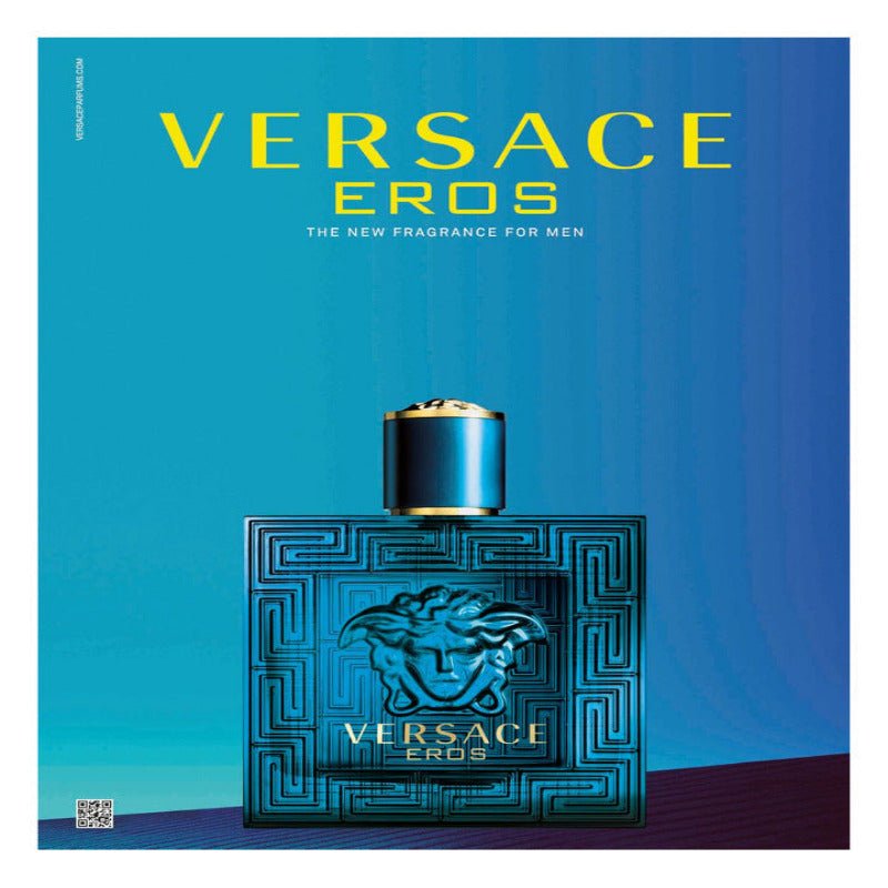 Versace Eros Men Perfume 3.4oz 100ml 6.7oz 200ml EAU DE TOILETTE SPRAY  